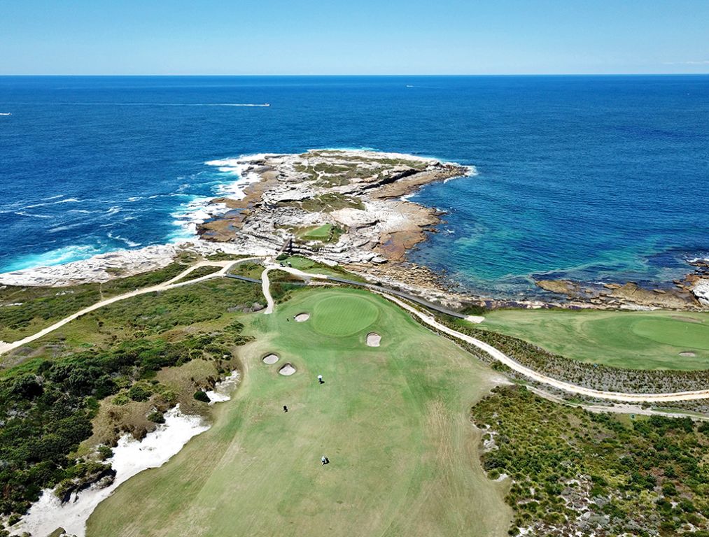5th Hole at New South Wales Golf Club (512 Yard Par 5)